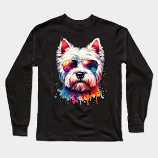 Cute West Highland White Terrier Long Sleeve T-Shirt